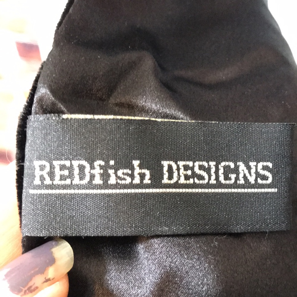 💙REDfish Design Rabbit Fur Ball Scarf - Picture 3 of 6